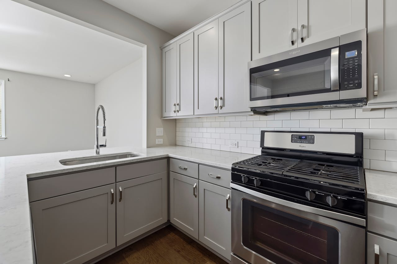 kitchen Appliances Beside the Sink